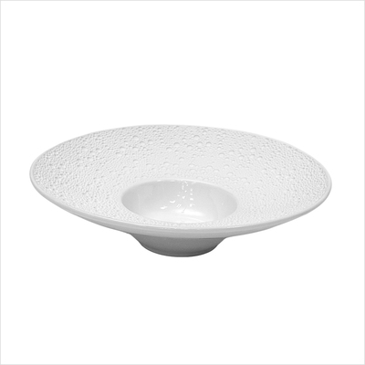 MOON_ - Teller - gourmet tief - 27 cm - rund - weiss_side